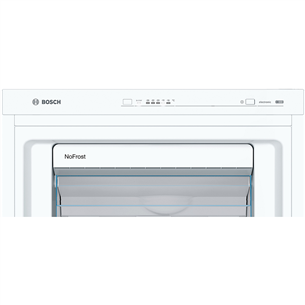 Bosch, Series 4, NoFrost, 242 л, высота 186 см, белый - Морозильник
