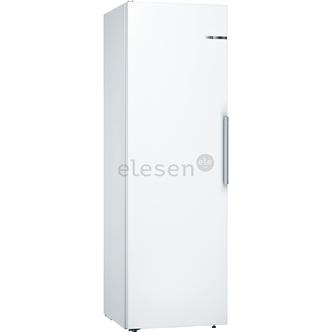 Bosch, Series 4, 346 L, aukštis 186 cm, baltas - Šaldytuvas