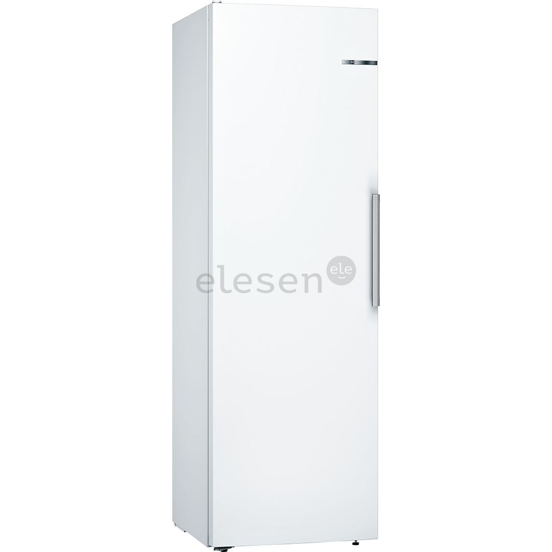 Bosch, Series 4, 346 L, aukštis 186 cm, baltas - Šaldytuvas