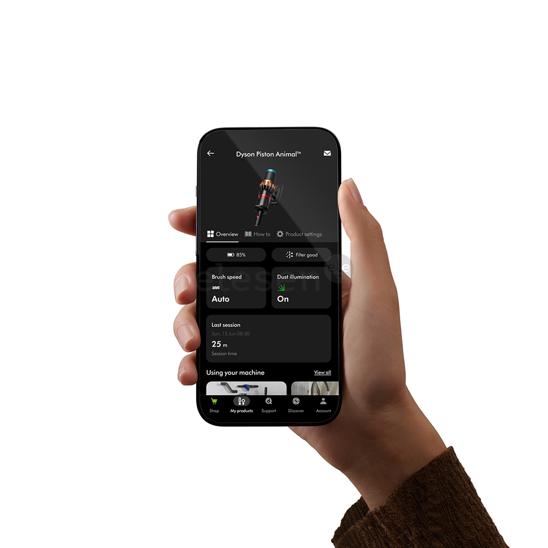 Dyson V16 Piston Animal, black/copper - Cordless vacuum cleaner