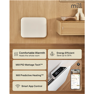Mill Gen 4, Wi-Fi, 400 Вт, белый - Электрический радиатор