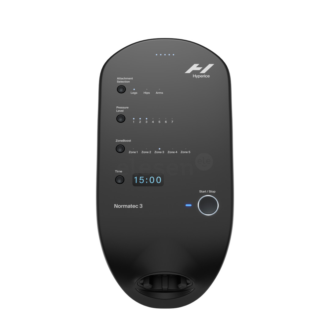 Hyperice Normatec 3 Legs, standartinis dydis, juoda - Kompresinė sistema