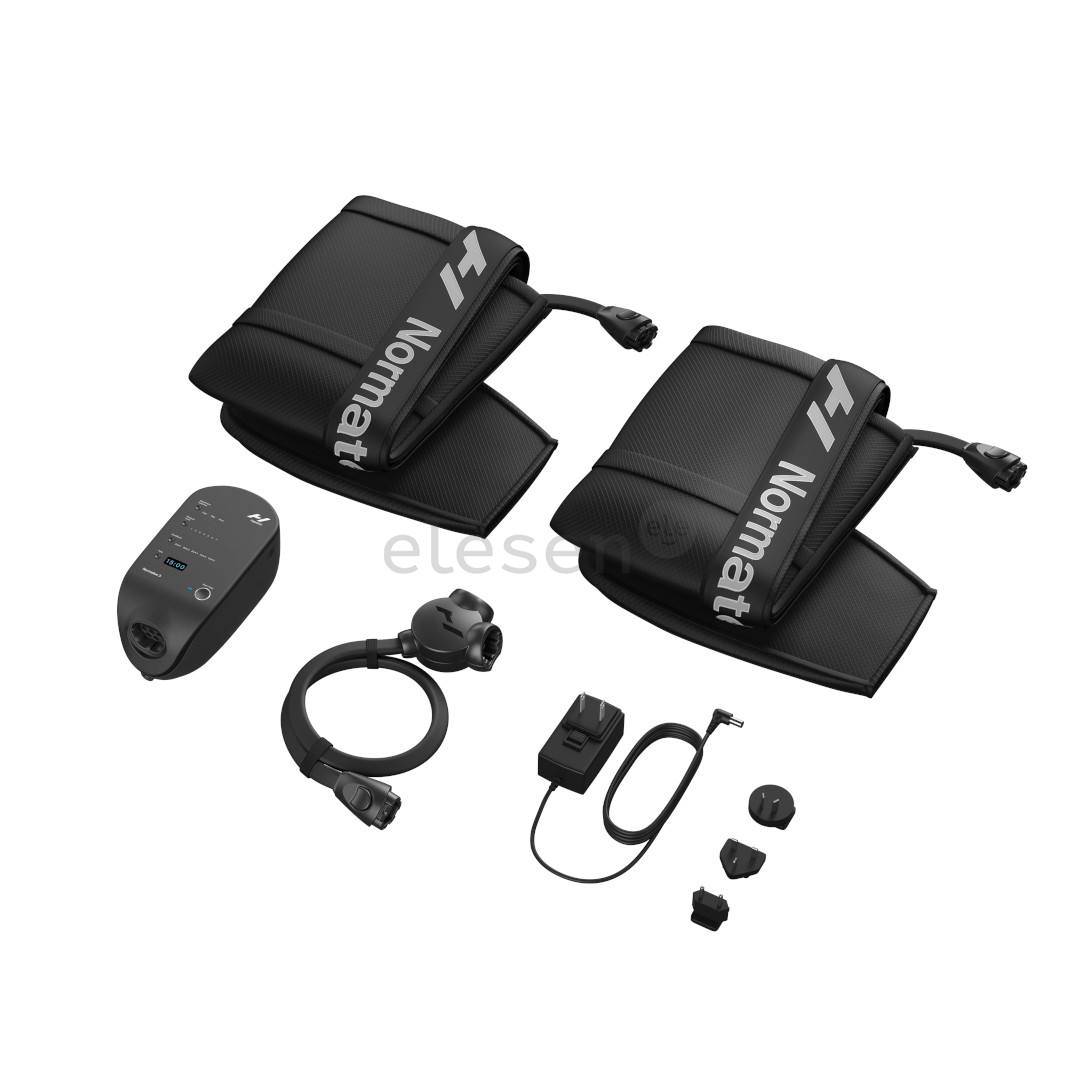 Hyperice Normatec 3 Legs, standartinis dydis, juoda - Kompresinė sistema