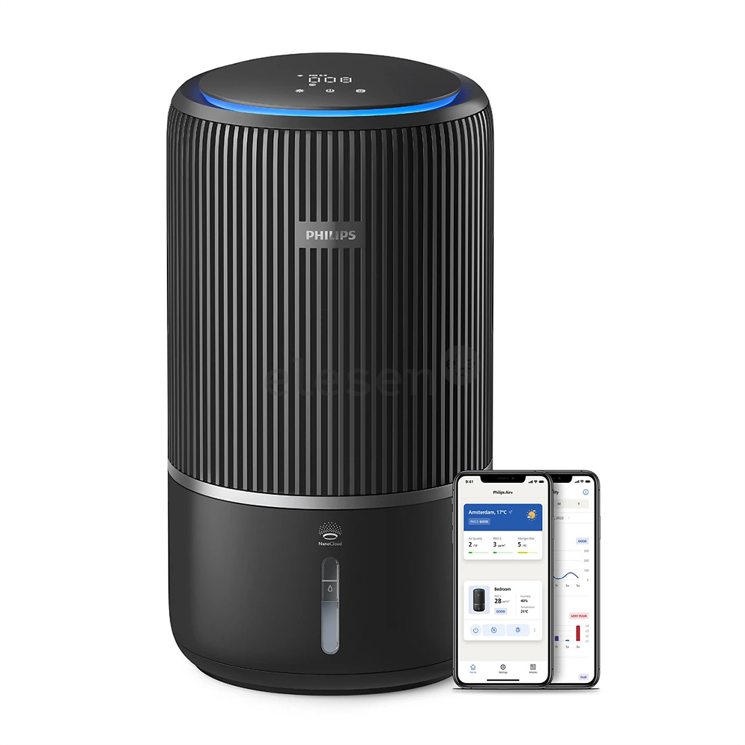 Philips PureProtect Water 3400 Series, черный - Климатический комплекс 2 в 1