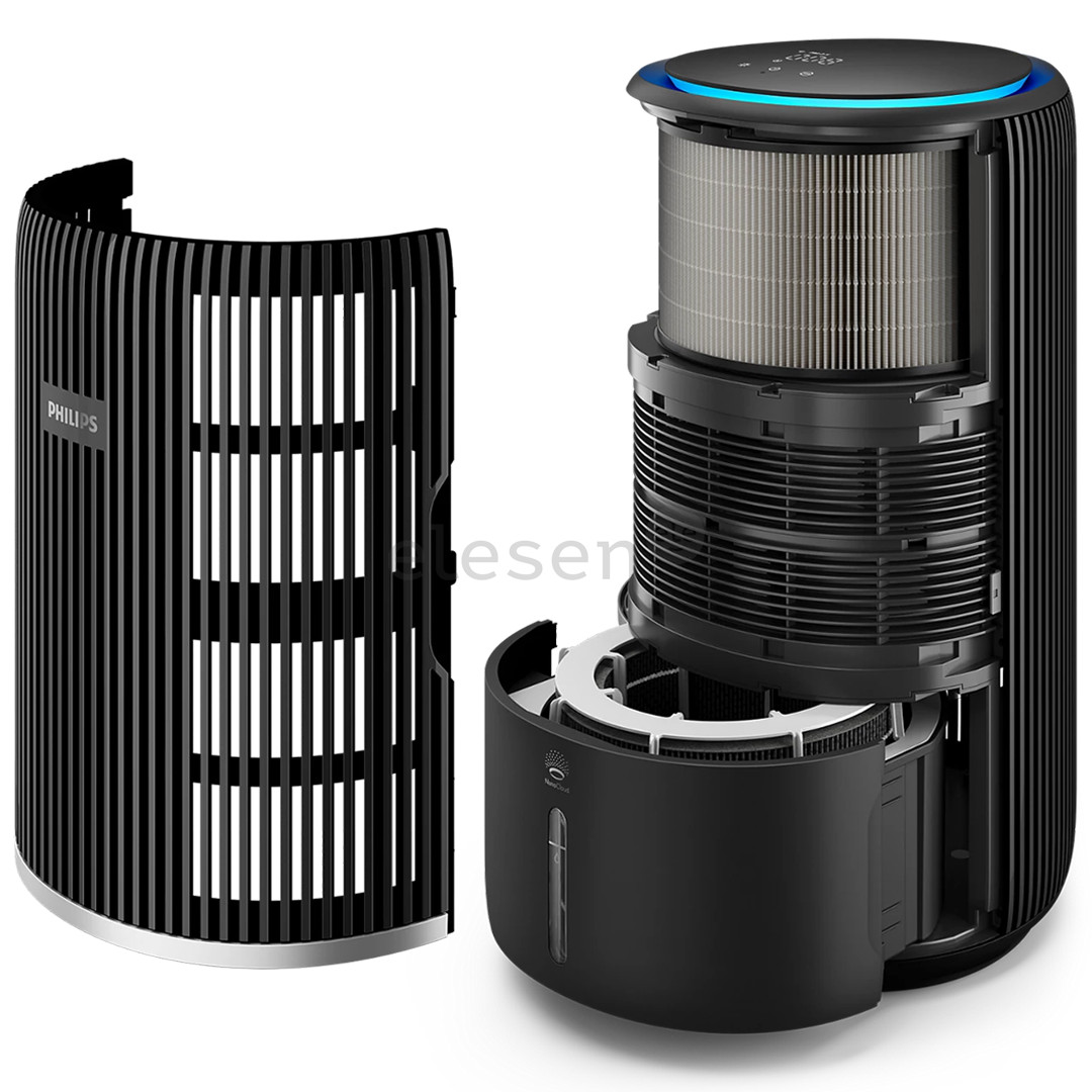 Philips PureProtect Water 3400 Series, черный - Климатический комплекс 2 в 1