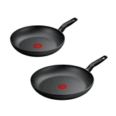 Tefal Dark Essential, 24/28 cm, black - Frypan set