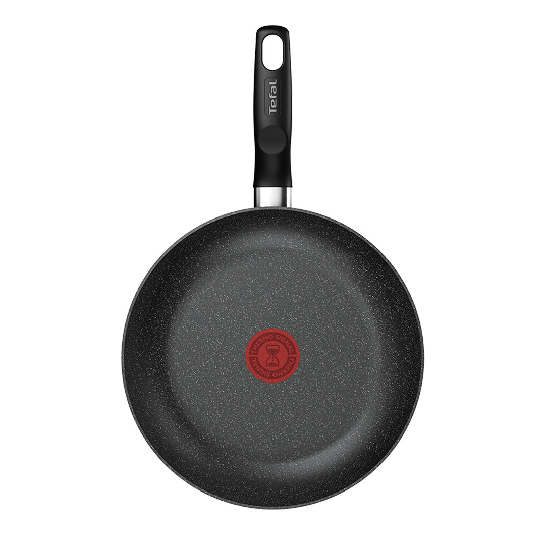 Tefal Dark Essential, 24/28 cm, black - Frypan set