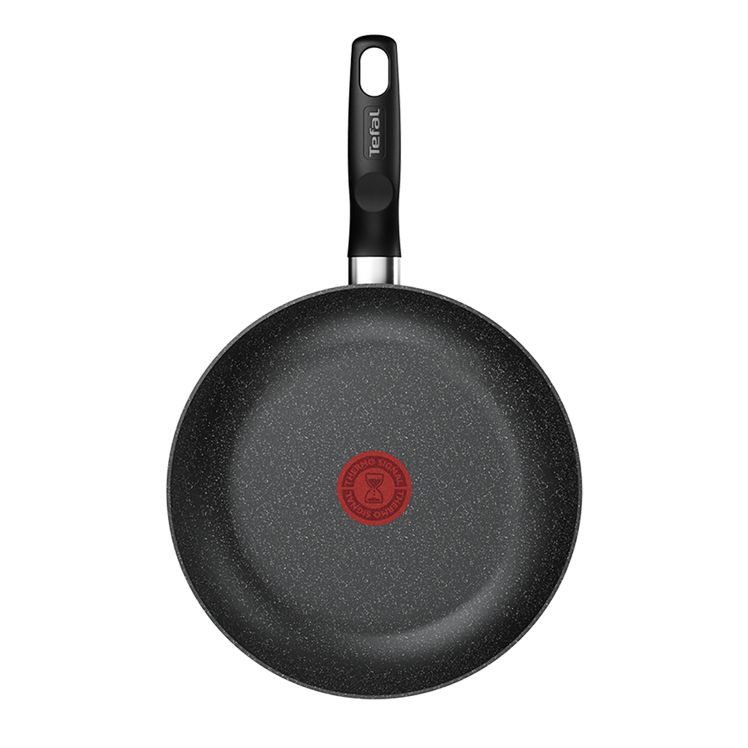 Tefal Dark Essential, 24/28 cm, juodas - Keptuvių rinkinys