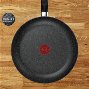 Tefal Dark Essential, 24/28 cm, black - Frypan set