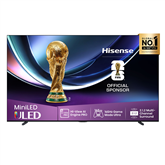 Hisense U7Q PRO, 100'', 4K UHD, ULED, Mini LED, juodas - Televizorius