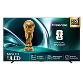 Hisense U7Q, 85'', 4K UHD, Mini LED, черный - Телевизор