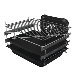 Gorenje, 70 L, width 50 cm, white - Gas cooker with electric oven