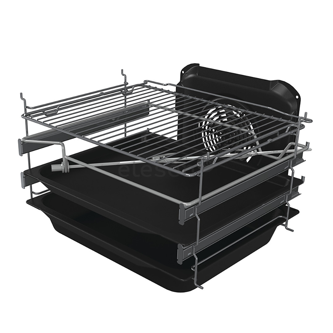 Gorenje, 70 L, width 50 cm, white - Gas cooker with electric oven