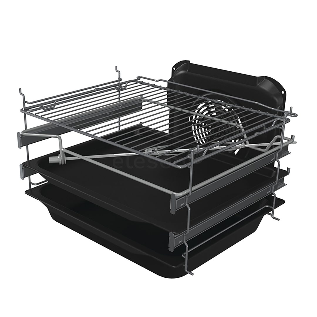 Gorenje, 70 L, width 50 cm, white - Gas cooker with electric oven