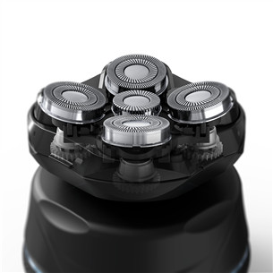 Rowenta GentleBald, Wet & Dry, черный/синий - Бритва для головы