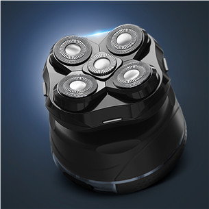 Rowenta GentleBald, Wet & Dry, черный/синий - Бритва для головы