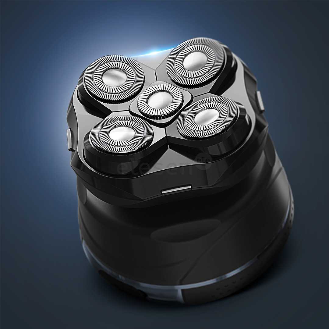 Rowenta GentleBald, Wet & Dry, черный/синий - Бритва для головы