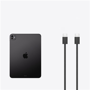 Apple iPad Pro 11”, M5 (2025), 512 ГБ, WiFi, глянцевый, черный - Планшет