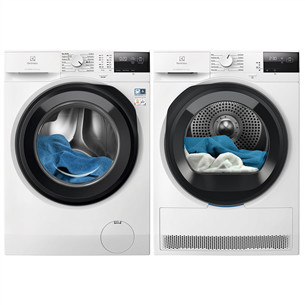 Electrolux Sensicare 9 kg + 9 kg - Washing machine + clothes dryer EW6F2292E+EW6D295GE