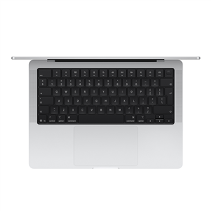 Apple MacBook Pro 14 (2025) M5, 10C/10C, 16 GB, 512 GB, SWE, sidabro spalvos - Nešiojamasis kompiuteris