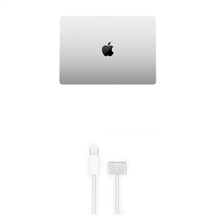 Apple MacBook Pro 14 (2025) M5, 10C/10C, 16 GB, 512 GB, SWE, sidabro spalvos - Nešiojamasis kompiuteris