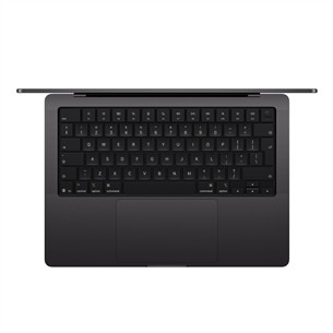 Apple MacBook Pro 14 (2025) M5, 10C/10C, 24 GB, 1 TB, SWE, juodas - Nešiojamasis kompiuteris