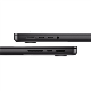 Apple MacBook Pro 14 (2025) M5, 10C/10C, 24 GB, 1 TB, SWE, juodas - Nešiojamasis kompiuteris