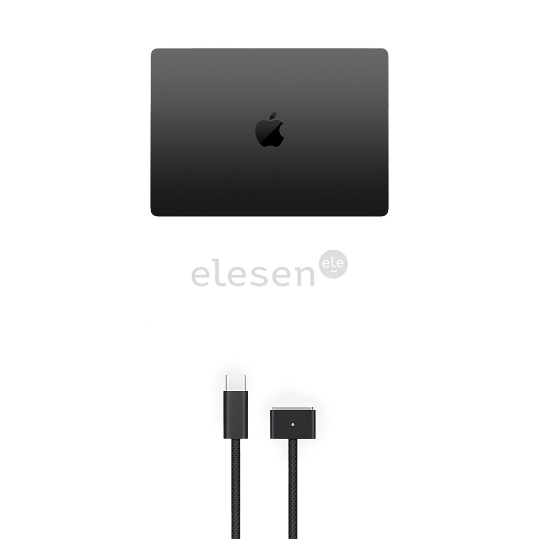 Apple MacBook Pro 14 (2025) M5, 10C/10C, 24 GB, 1 TB, SWE, juodas - Nešiojamasis kompiuteris