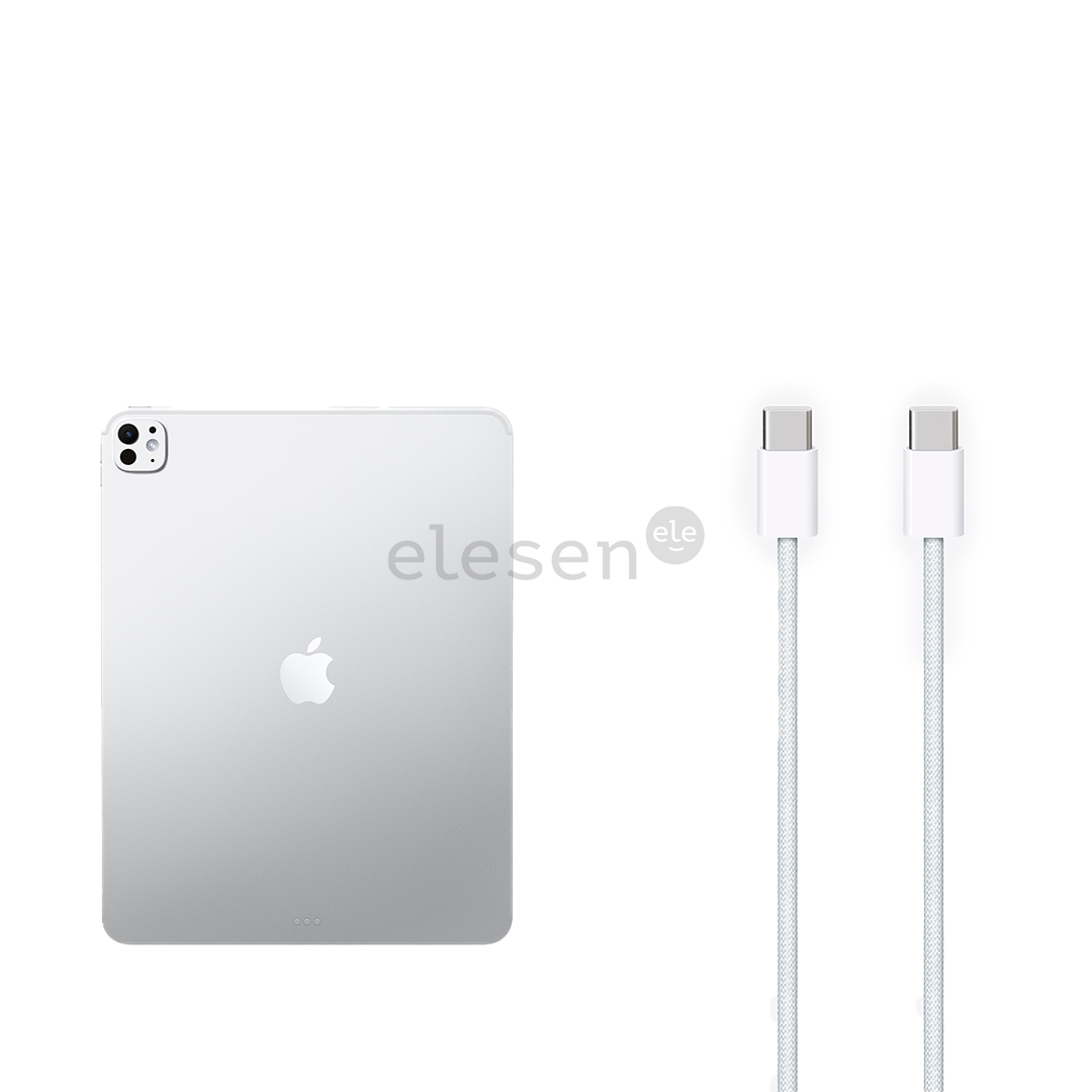 Apple iPad Pro 13”, M5 (2025), 1 TB, WiFi + Cellular, blizgus, sidabro spalvos - Planšetinis kompiuteris