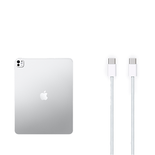 Apple iPad Pro 13”, M5 (2025), 2 TB, WiFi + Cellular, matinis, sidabro spalvos - Planšetinis kompiuteris