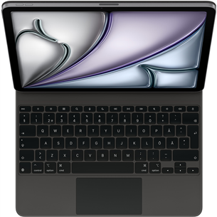 Apple Magic Keyboard, iPad Air 13'' (M3), SWE, juoda - Klaviatūra