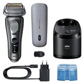 Braun Series 9 Pro+ Wet & Dry, 6-in-1 SmartCare centre and PowerCase, dark grey - Shaver