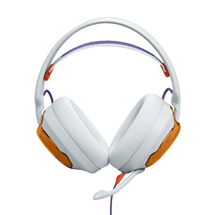 JBL Quantum 250, šviesiai žalios/oranžinės - Ausinės