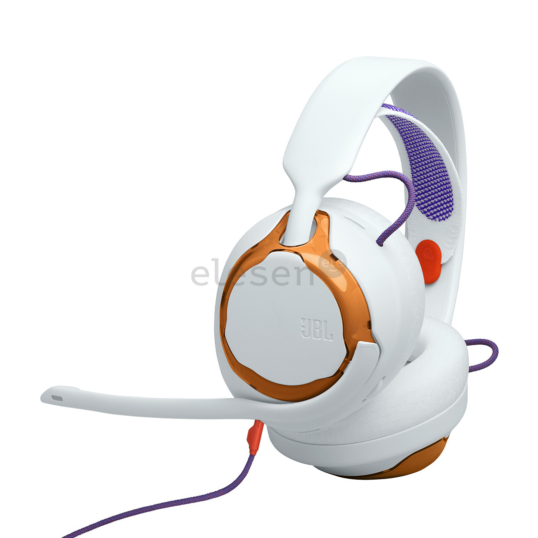 JBL Quantum 250, šviesiai žalios/oranžinės - Ausinės