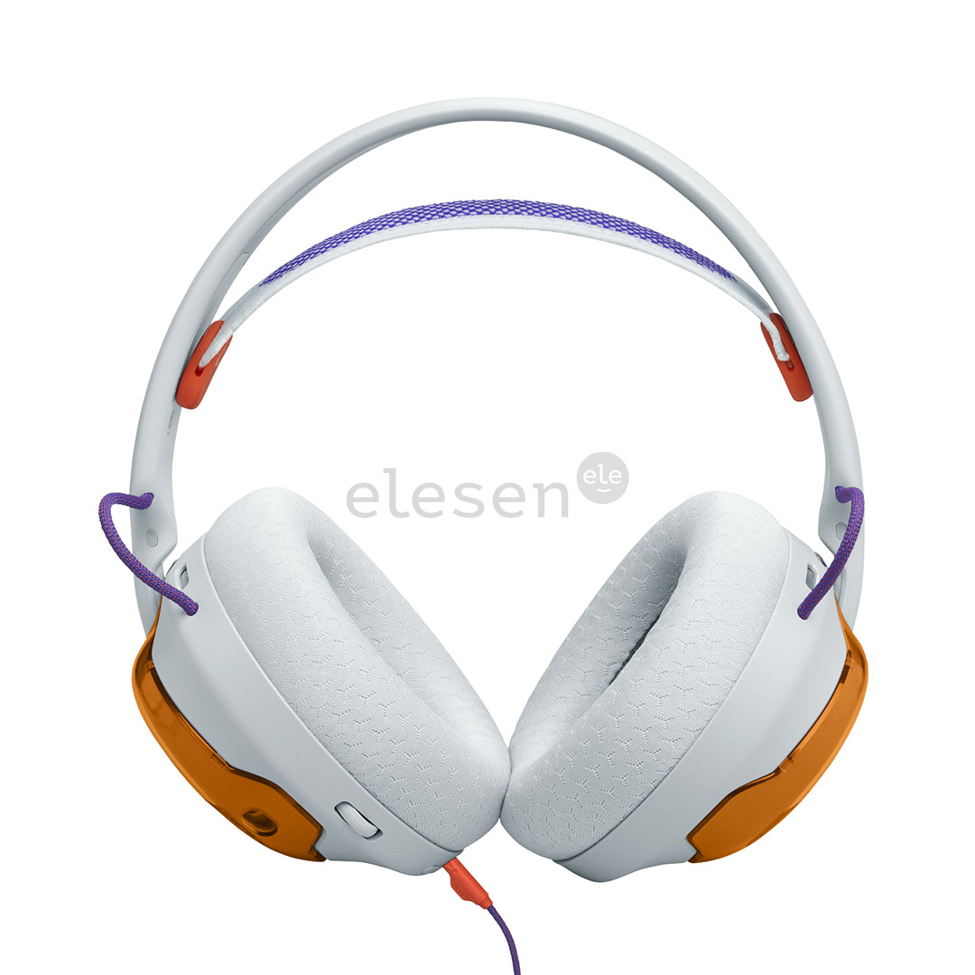 JBL Quantum 250, šviesiai žalios/oranžinės - Ausinės