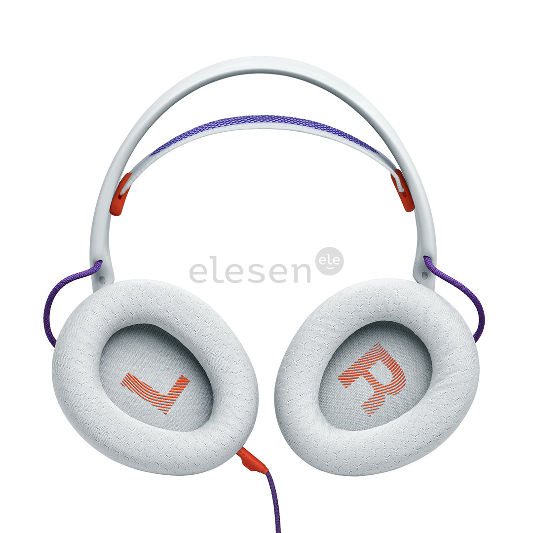 JBL Quantum 250, šviesiai žalios/oranžinės - Ausinės