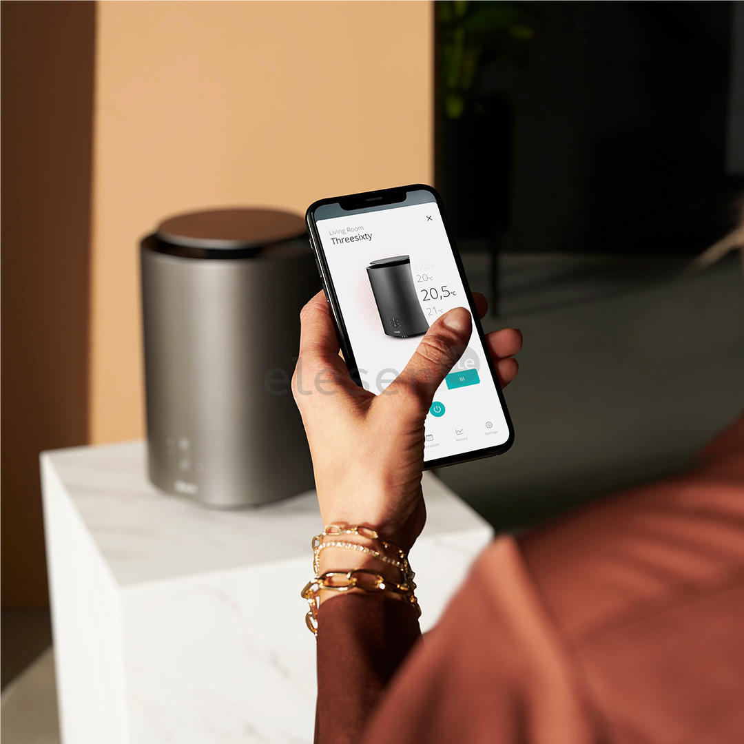 Duux Threesixty Gen2 1800 W, 30 m², pilkas - Šildytuvas ir ventiliatorius