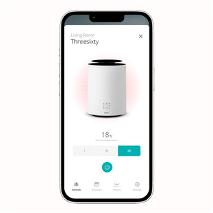 Duux Threesixty Gen2 1800 W, 30 m², baltas - Šildytuvas ir ventiliatorius