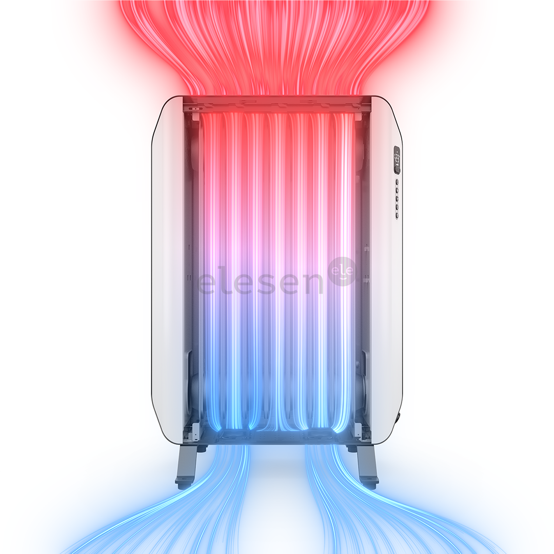 Duux Edge Oil, 2000 Вт, белый - Масляный радиатор