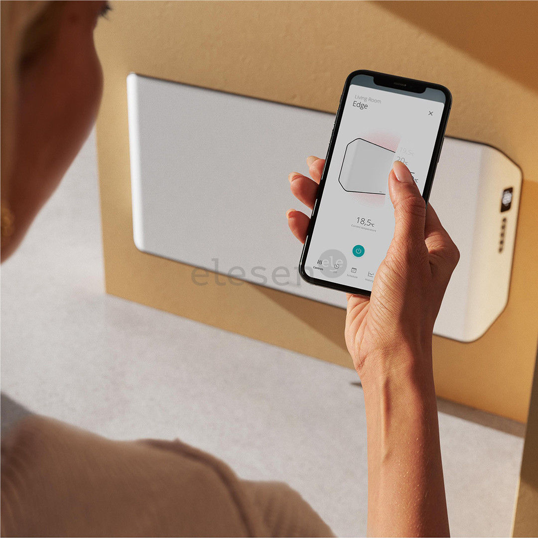 Duux Edge 1500 Smart 1500 W, 20 m², baltas - Konvekcinis radiatorius