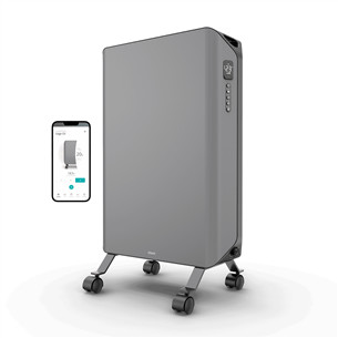 Duux Edge Oil, 2000 W, pilkas - Tepalinis radiatorius DXOH21