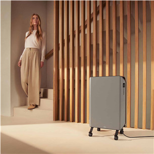 Duux Edge Oil, 2000 W, pilkas - Tepalinis radiatorius