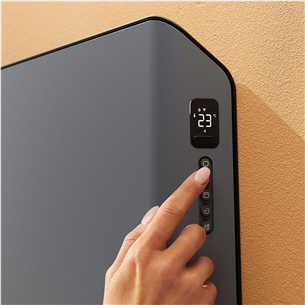 Duux Edge 2000 Smart 2000 Вт, 30 м², серый - Конвектор