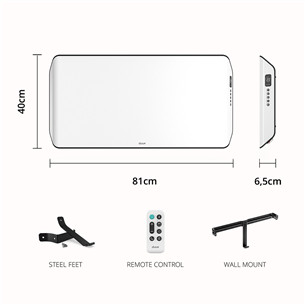 Duux Edge 2000 Smart 2000 W 30 m², baltas - Konvekcinis radiatorius