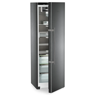 Liebherr Peak BioFresh, 386 L, aukštis 186 cm, juodo nerūdijančio plieno - Šaldytuvas