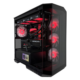 Intop Gaming R9 Aqua, Ryzen 9, 64 ГБ, 2 ТБ, RTX 5080, черный - Настольный компьютер ER580400