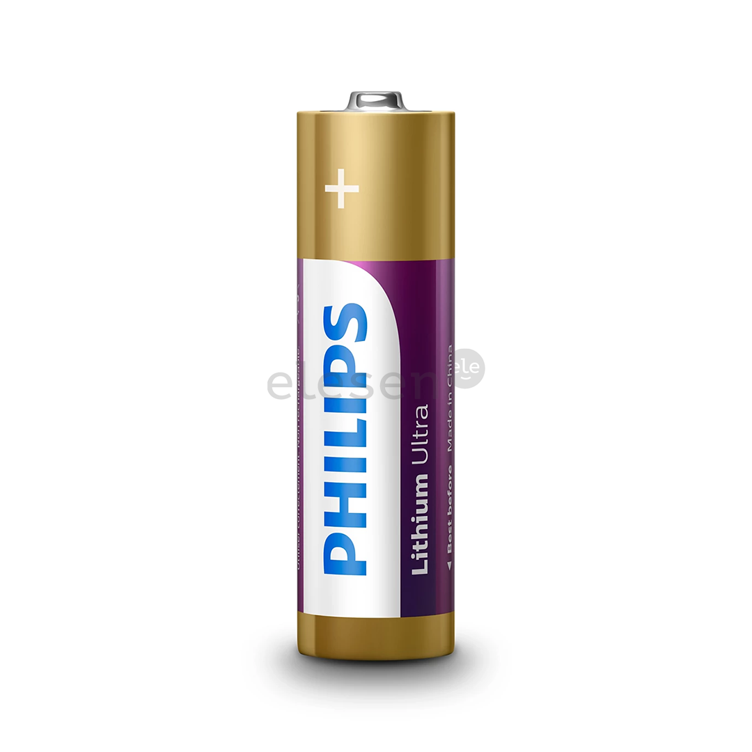 Philips Lithium Ultra, AA, 4 шт. - Батарейки