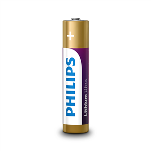 Philips Lithium Ultra, AAA, 4 шт. - Батарейки