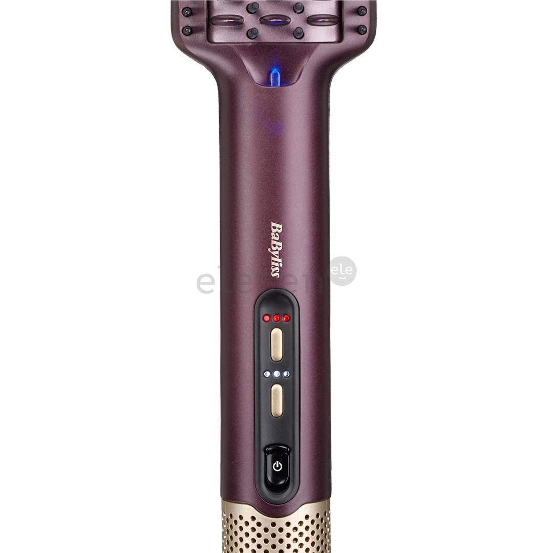 Babyliss Air Power Smooth, 900 Вт, фиолетовый/золотистый - Фен-щетка с выпрямителем