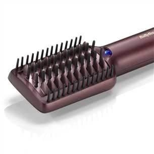 Babyliss Air Power Smooth, 900 Вт, фиолетовый/золотистый - Фен-щетка с выпрямителем
